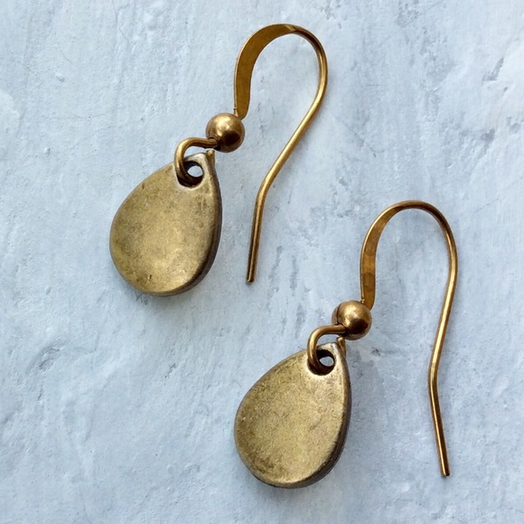 Top Rated Boho Brass Drop Lightweight Earrings NEW - Picture 4 of 7